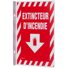 affiche extincteur, affiche vinyle extincteur