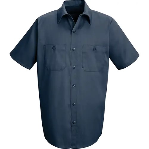 chemise de travail, chemise gris, chemise manche courte