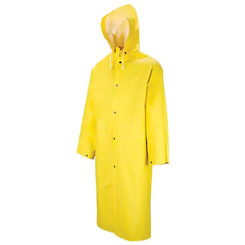 impermeable, imperbeable jaune