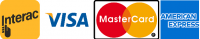 logo mastercard, logo amex, logo interac, logo visa