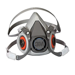 respirateur demi masque, masque de protection respiratoire, masque protecteur