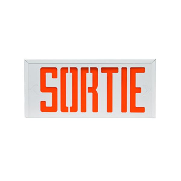 enseigne sortie urgence incendie